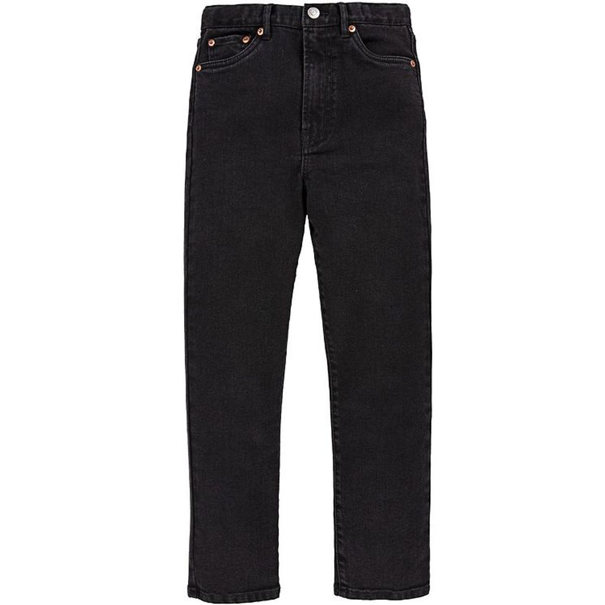 Levis Jeans - Ribcage Straight Ankle - Black Heart