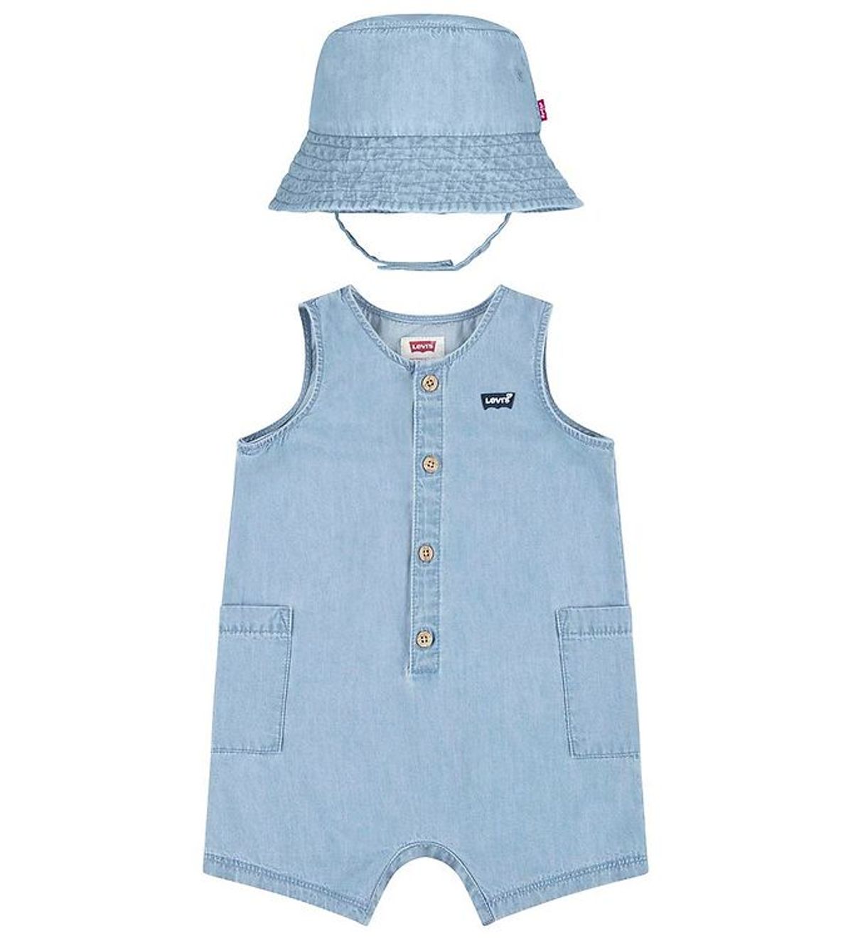 Levis Sommerdragt m. Bøllehat - Denim - Summer Wind