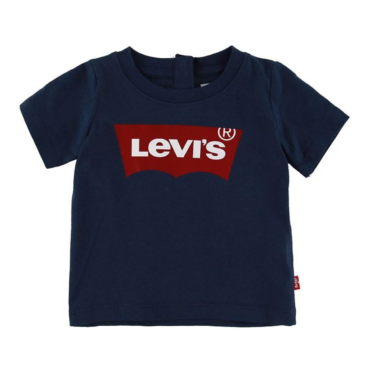 Levis T-shirt - Batwing - Navy m. Logo