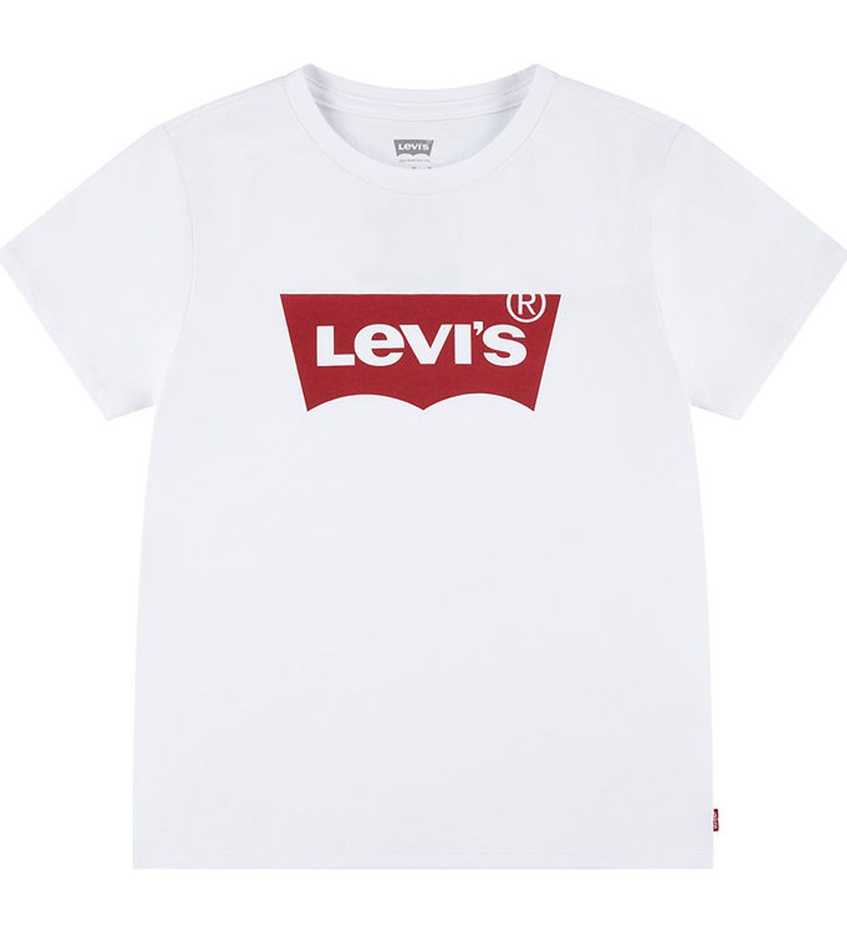 Levis T-shirt - Hvid/Rød m. Logo