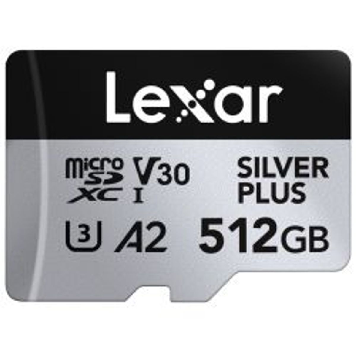 Lexar microSDXC Professional SILVER Plus UHS-I/U3/A2/4K R205/W150 (V30) 512GB - Hukommelseskort