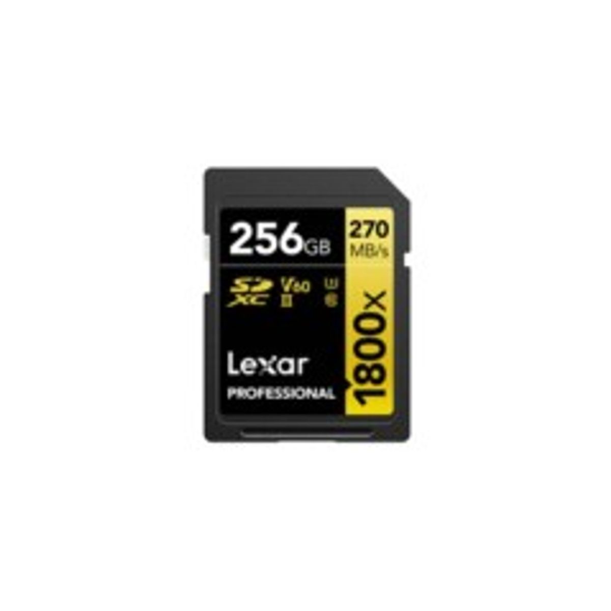 Lexar Professional GOLD Series SDXC UHS-II Memory Card 256GB 270MB/s