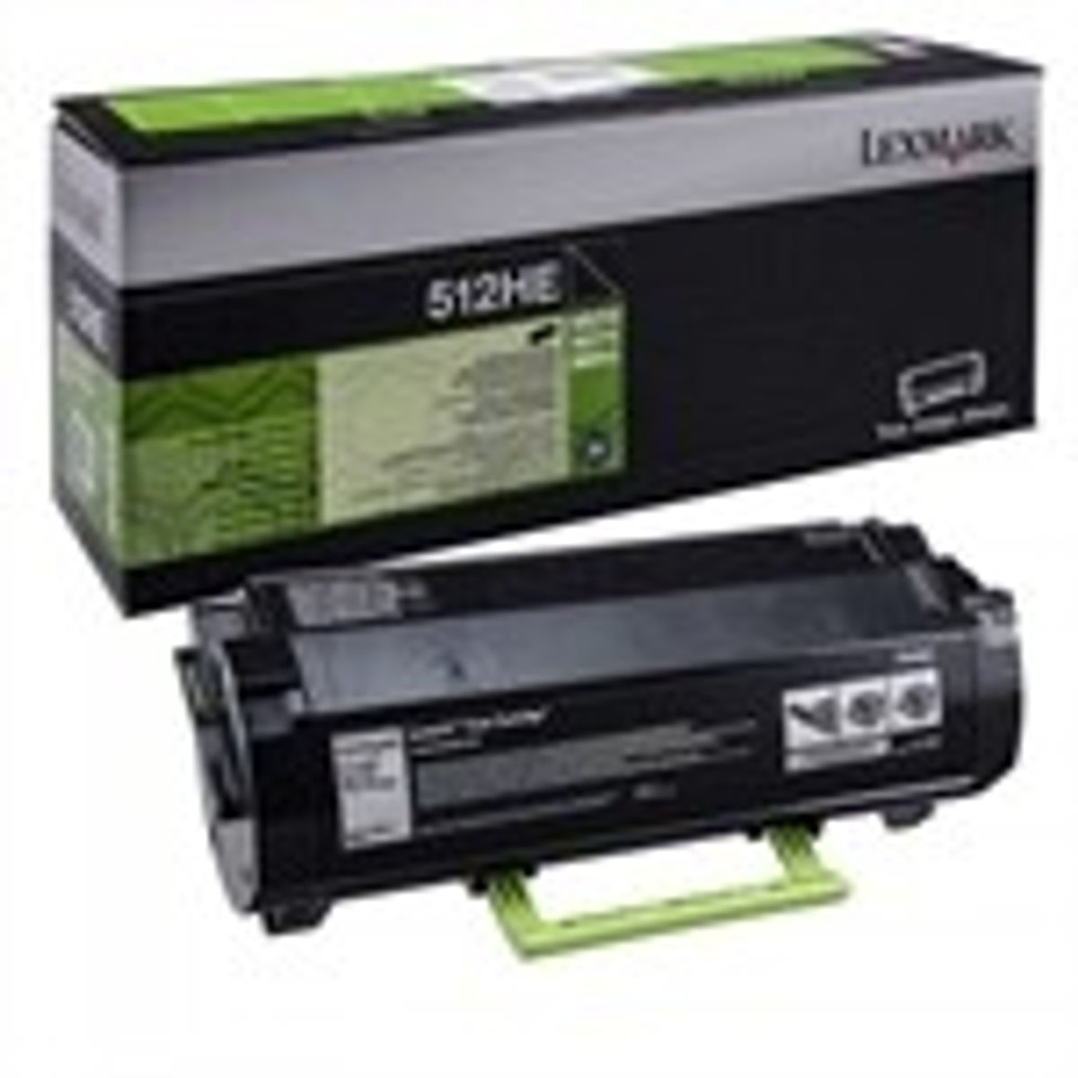 Lexmark 512HE Sort Lasertoner Original