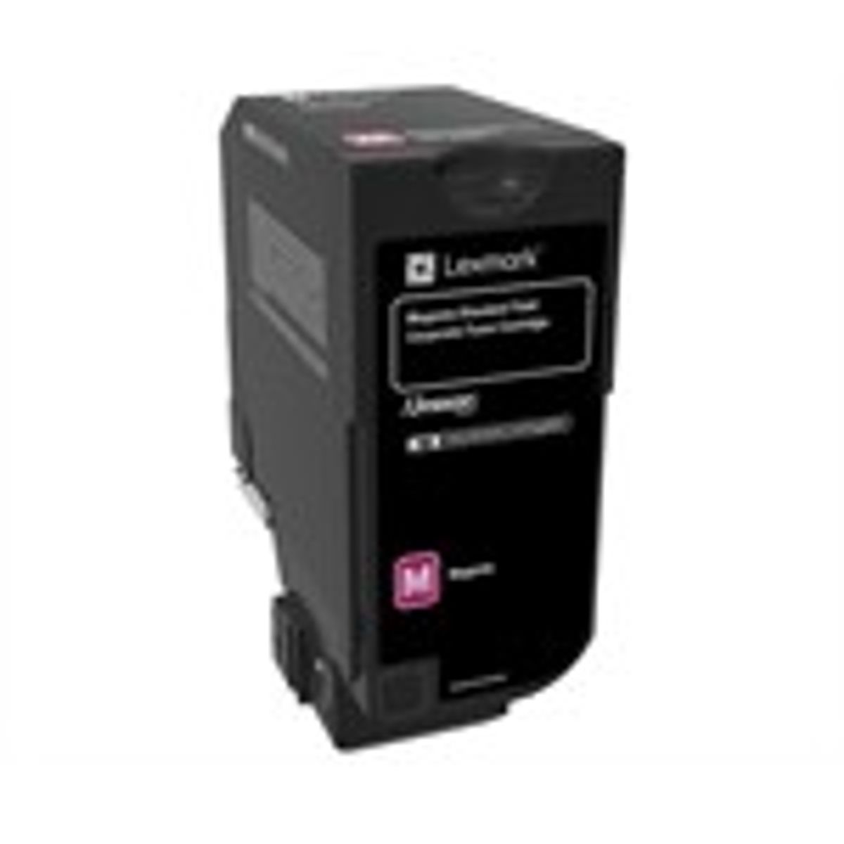 Lexmark 74C2SME Magenta Lasertoner Original