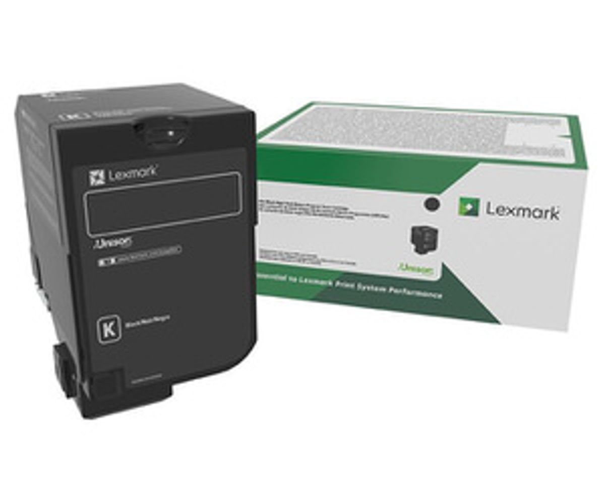 Lexmark 75B20K0 Sort Lasertoner Original