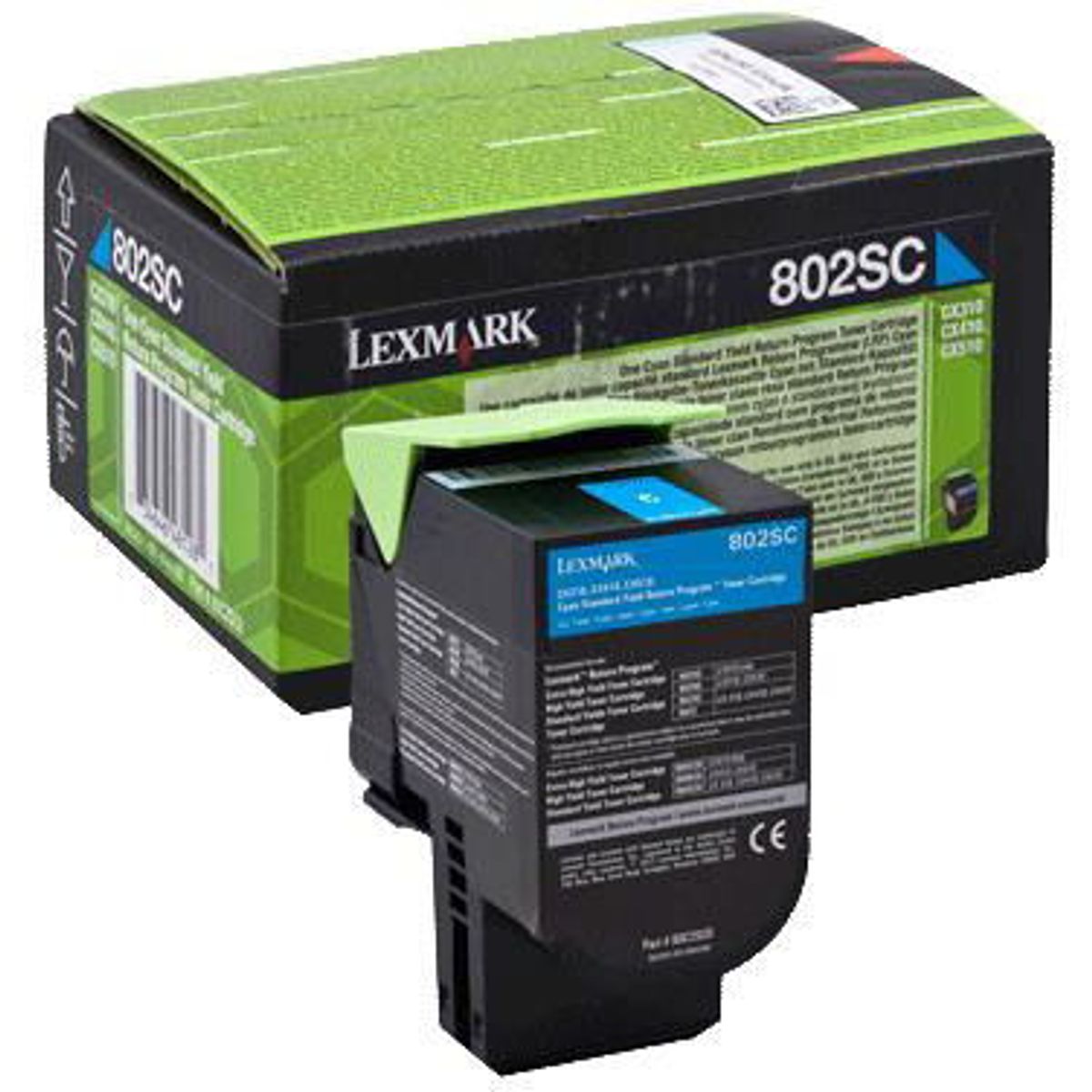 Lexmark 80C2SC0 toner cyan