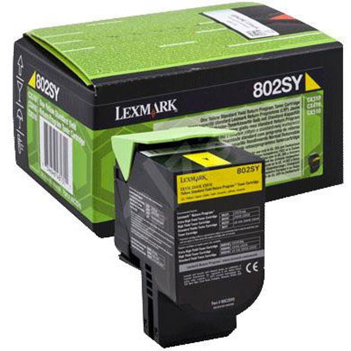 Lexmark 80C2SY0 toner yellow