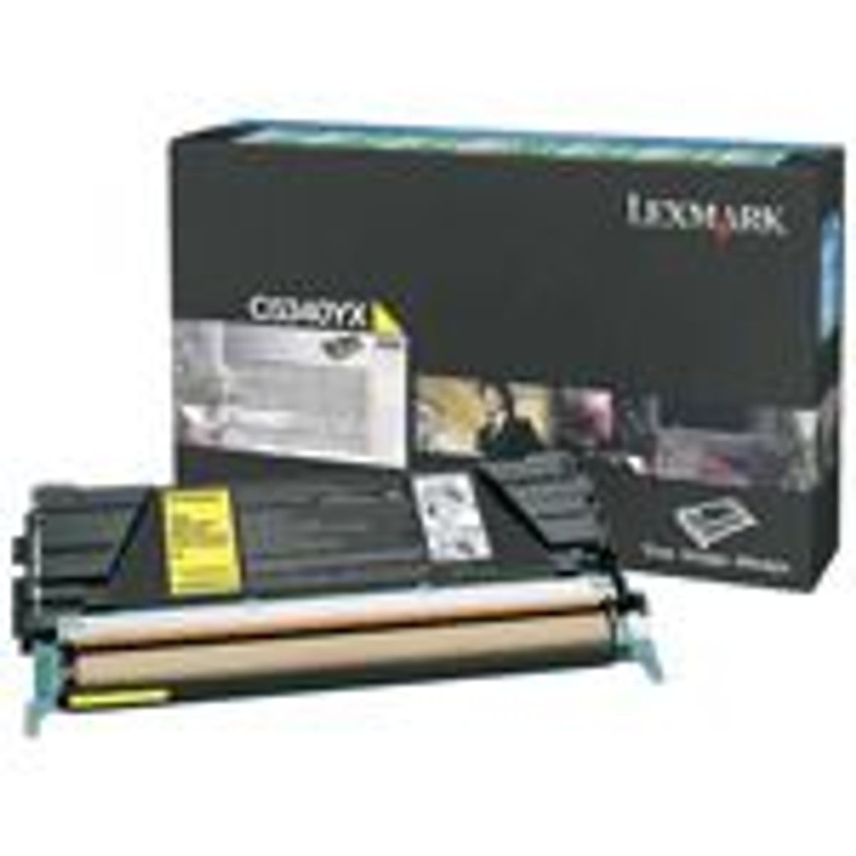 Lexmark C5340YX Gul Lasertoner HC Original