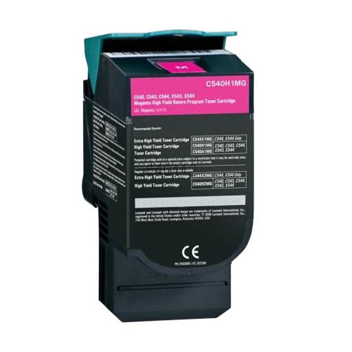 Lexmark C540/C543/C544 - C540H1MG Toner Kompatibel Magenta 2000 sider