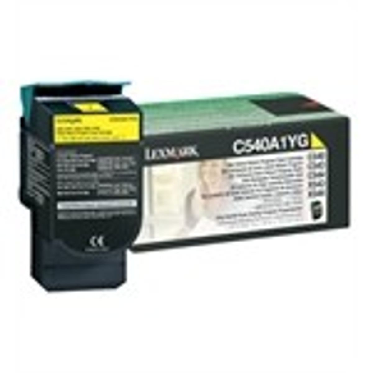 Lexmark C540A1YG Yellow Lasertoner Original