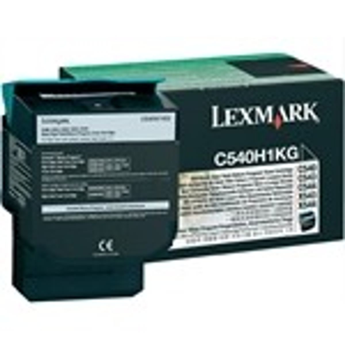 Lexmark C540H1KG Sort Lasertoner HC Original