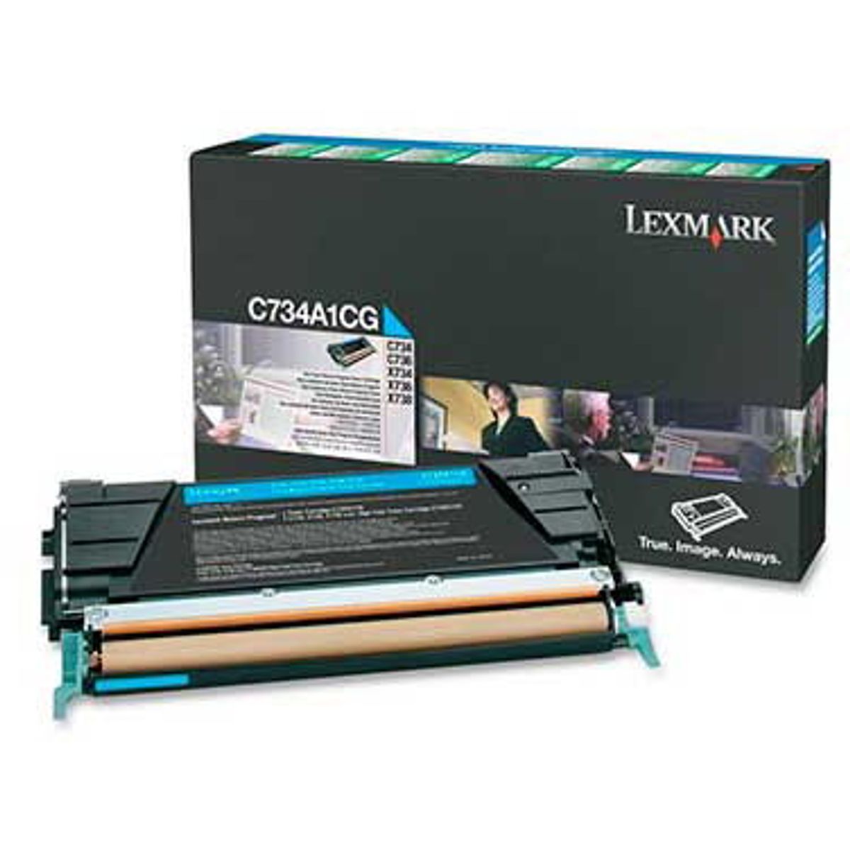 Lexmark C734A1CG toner cyan