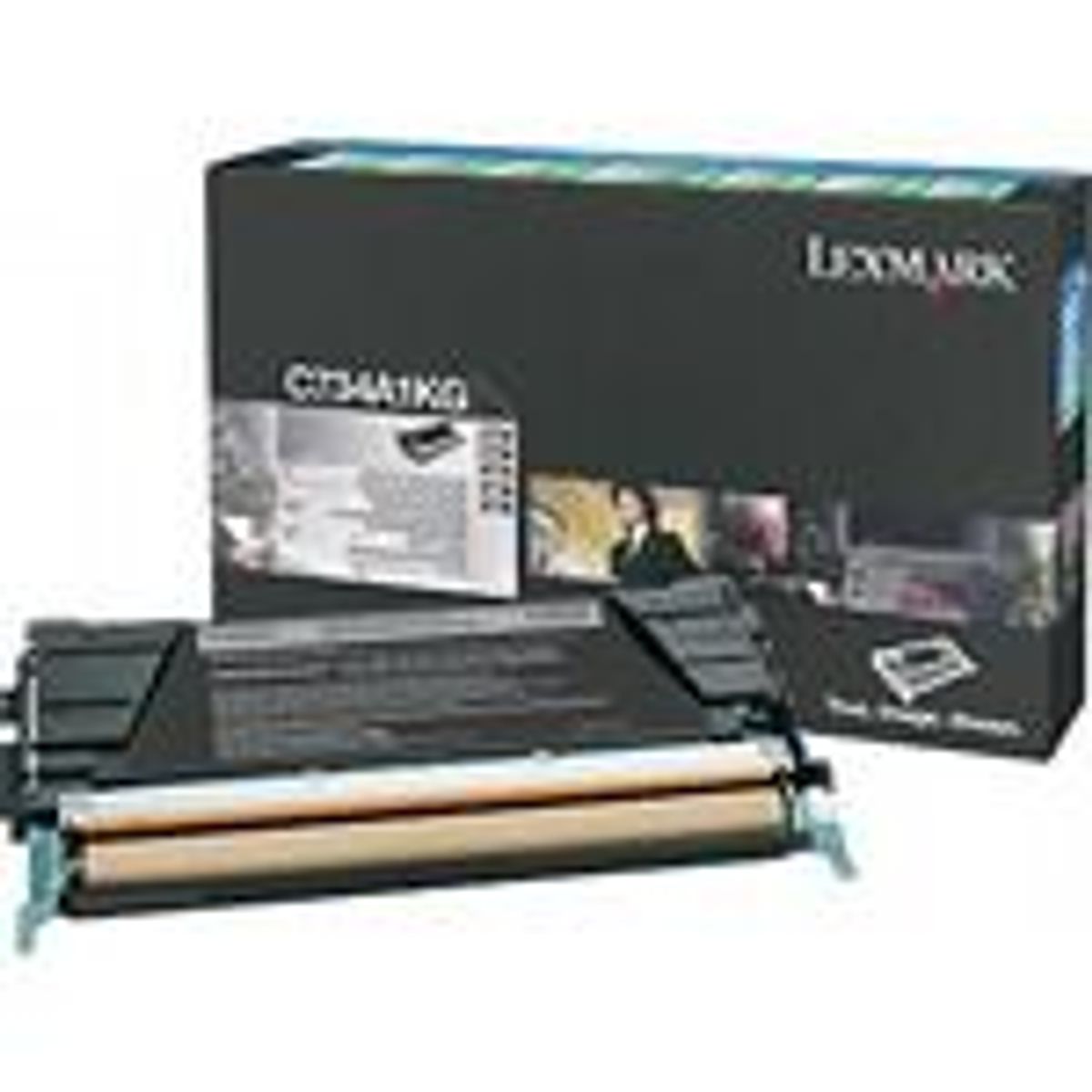 Lexmark C734A1KG Sort Lasertoner Original