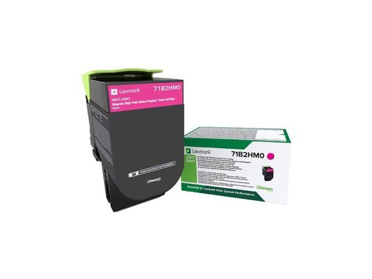 Lexmark Toner 71b2hm0 Magenta