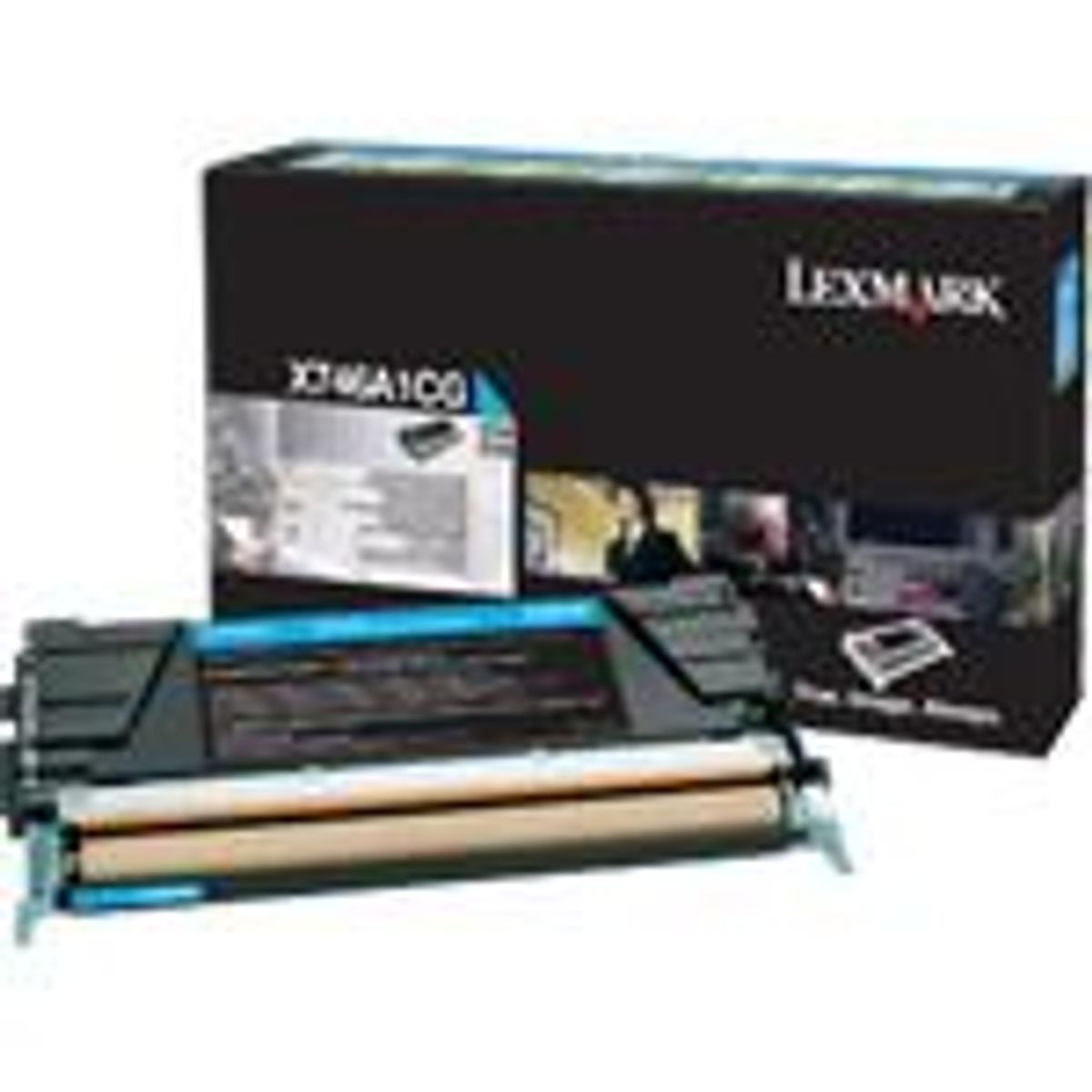 Lexmark X746A1CG Cyan Lasertoner Original