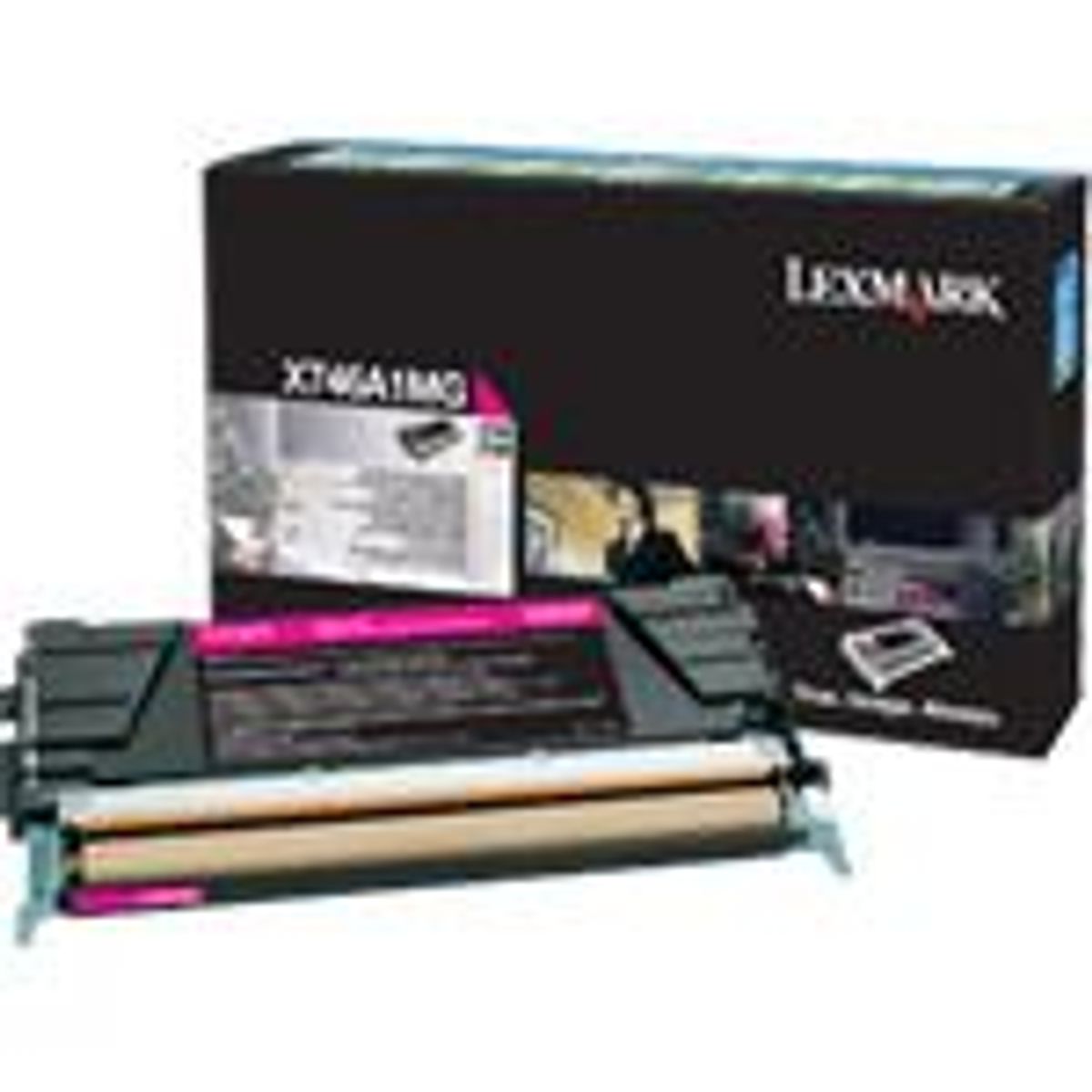 Lexmark X746A1MG Magenta Lasertoner Original