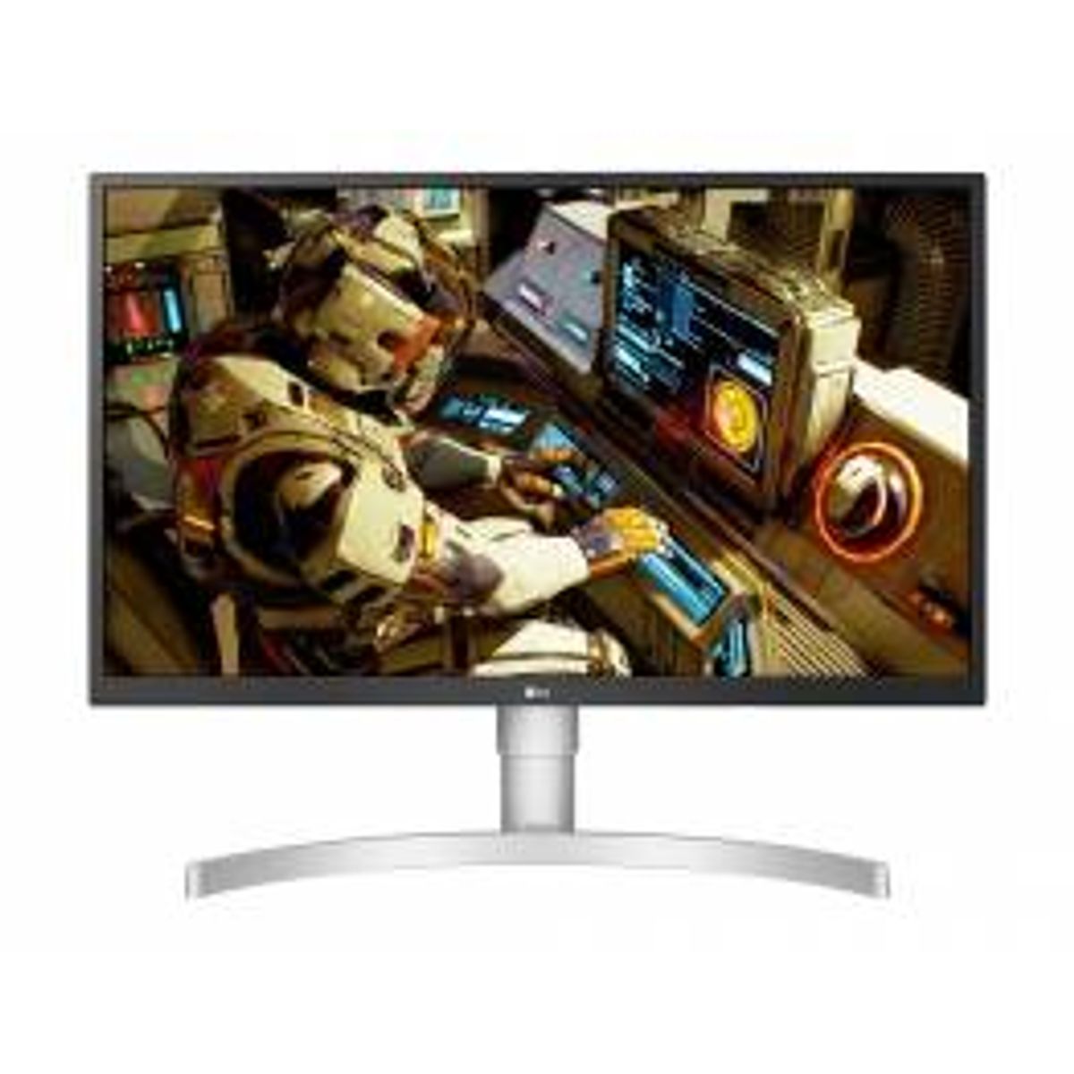 LG 27" 4K IPS skærm - 2 x HDMI & DisplayPort