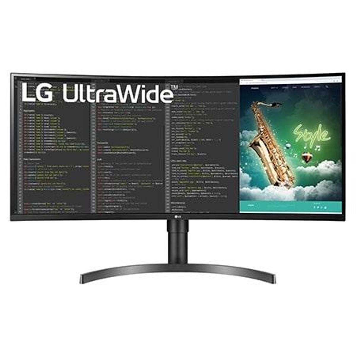 LG UltraWide 35WN75CP-B 35 3440 x 1440 (UltraWide) HDMI DisplayPort USB-C 100Hz Dockingskærm