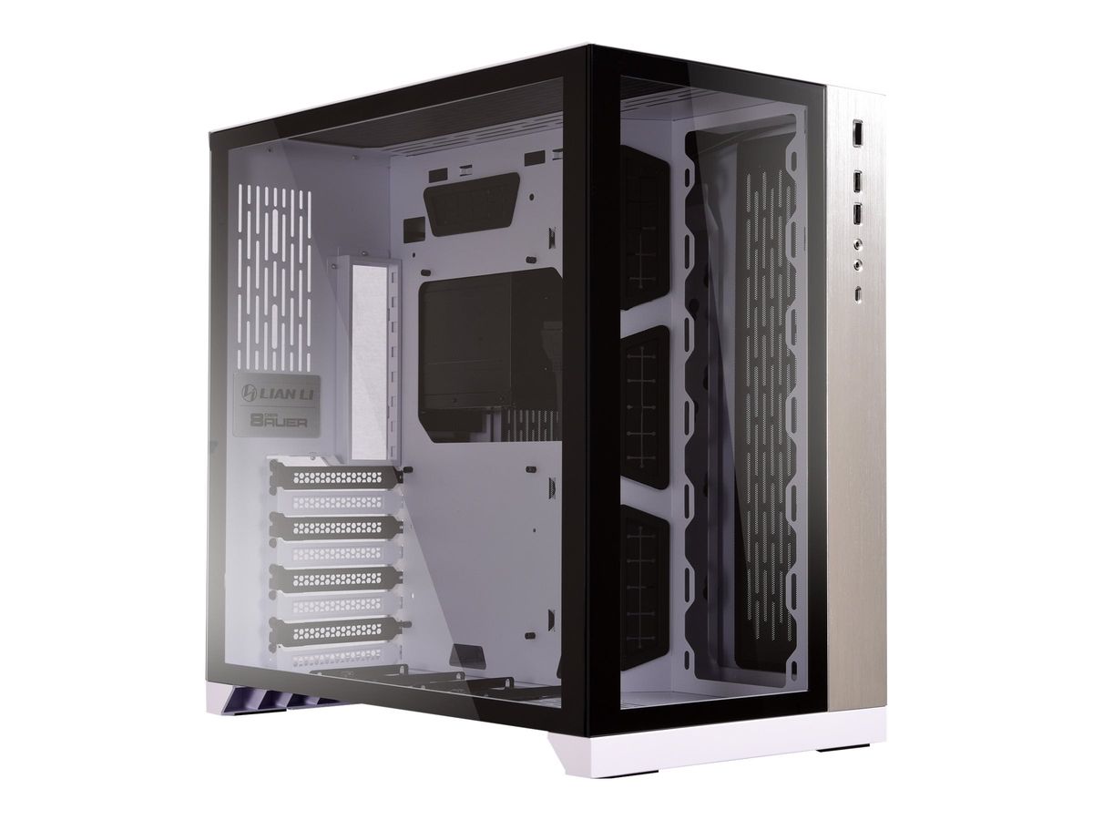 Lian Li PC-O11 Dynamic Midi Tower - Tempered Glass - Hvid