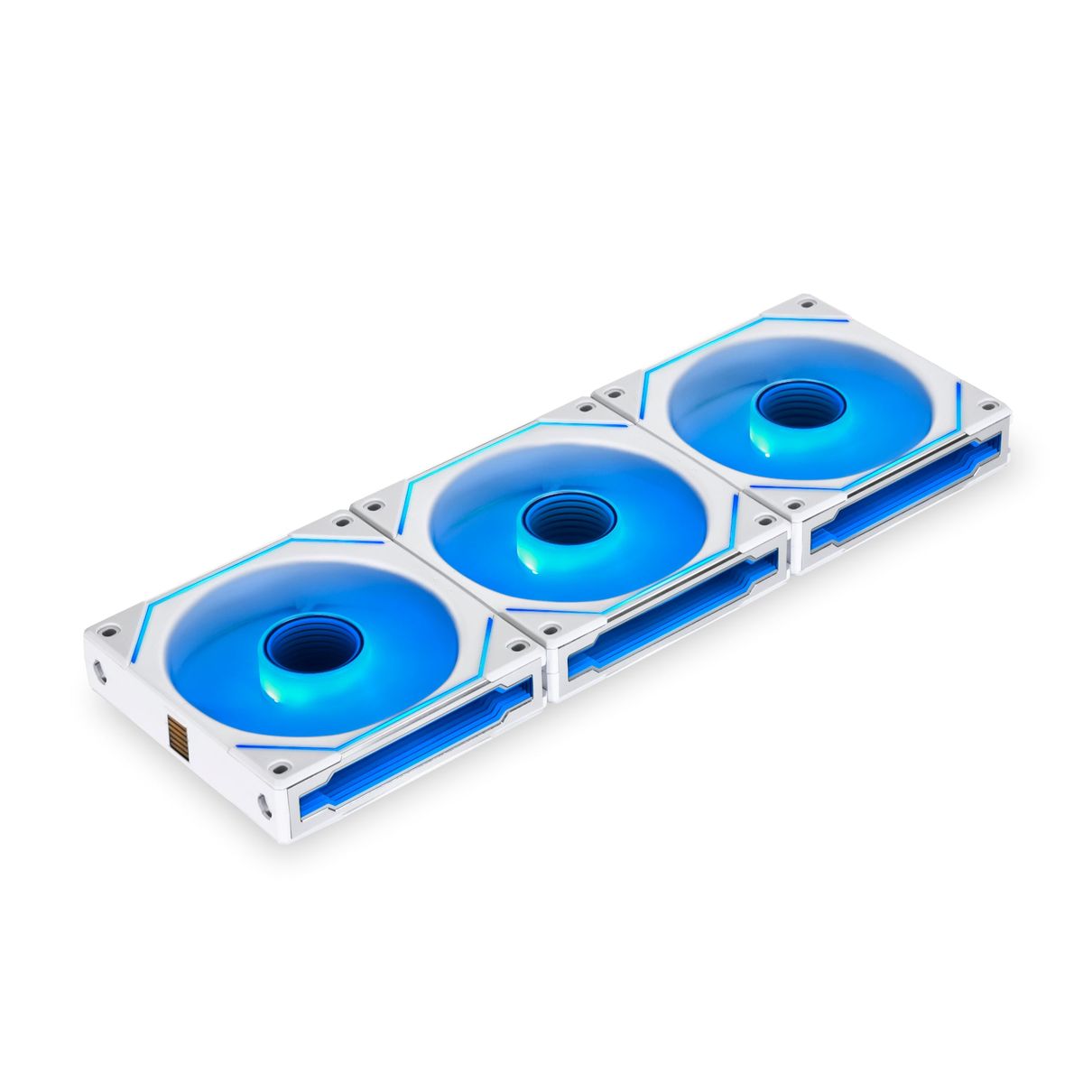 Lian li UNI FAN SL Infinity PWM Hvid 3 pack - 120mm - Infinity RGB - Controller Inkluderet