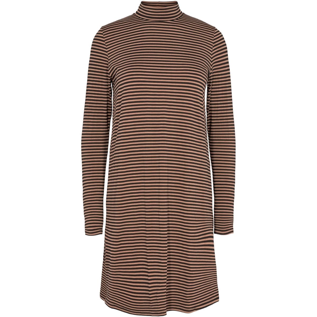 Liberte dame kjole TALIA - Sand Black Stripe