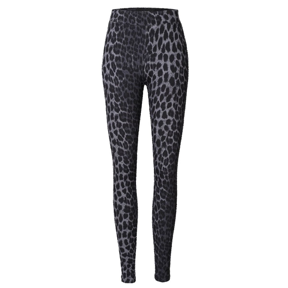 LIBERTÃ dame leggings ALMA FLEECE - DARK GREY LEO