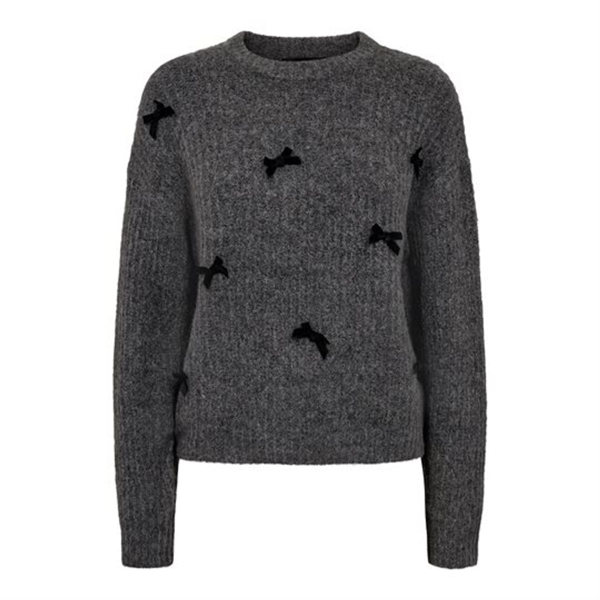 Liberté - Fro Bow Pullover - Dark Grey