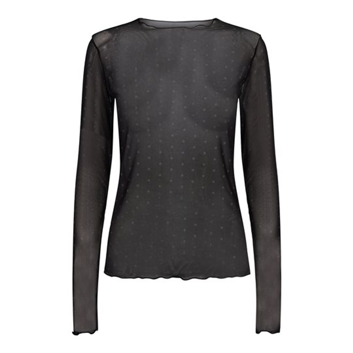 Liberté - Mesh Top - Black Grey Dot