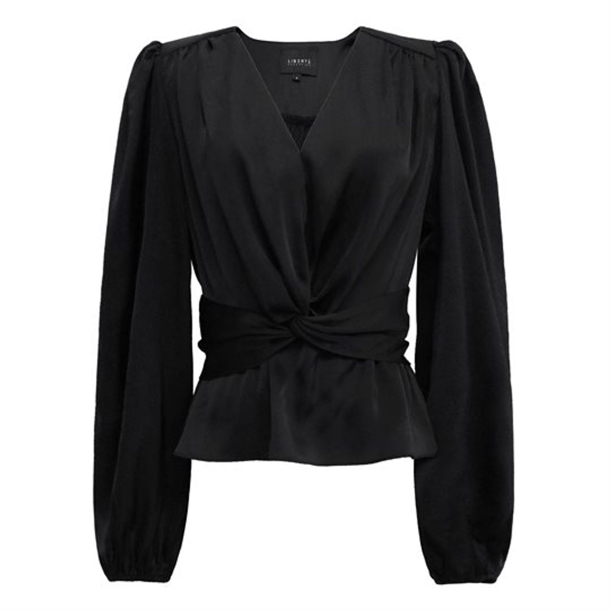 Liberté - Tiki Ls Twist Blouse - Black