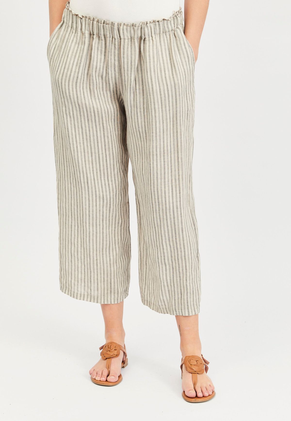 Lidagny - Sand Stripe - Bukser - 2xl