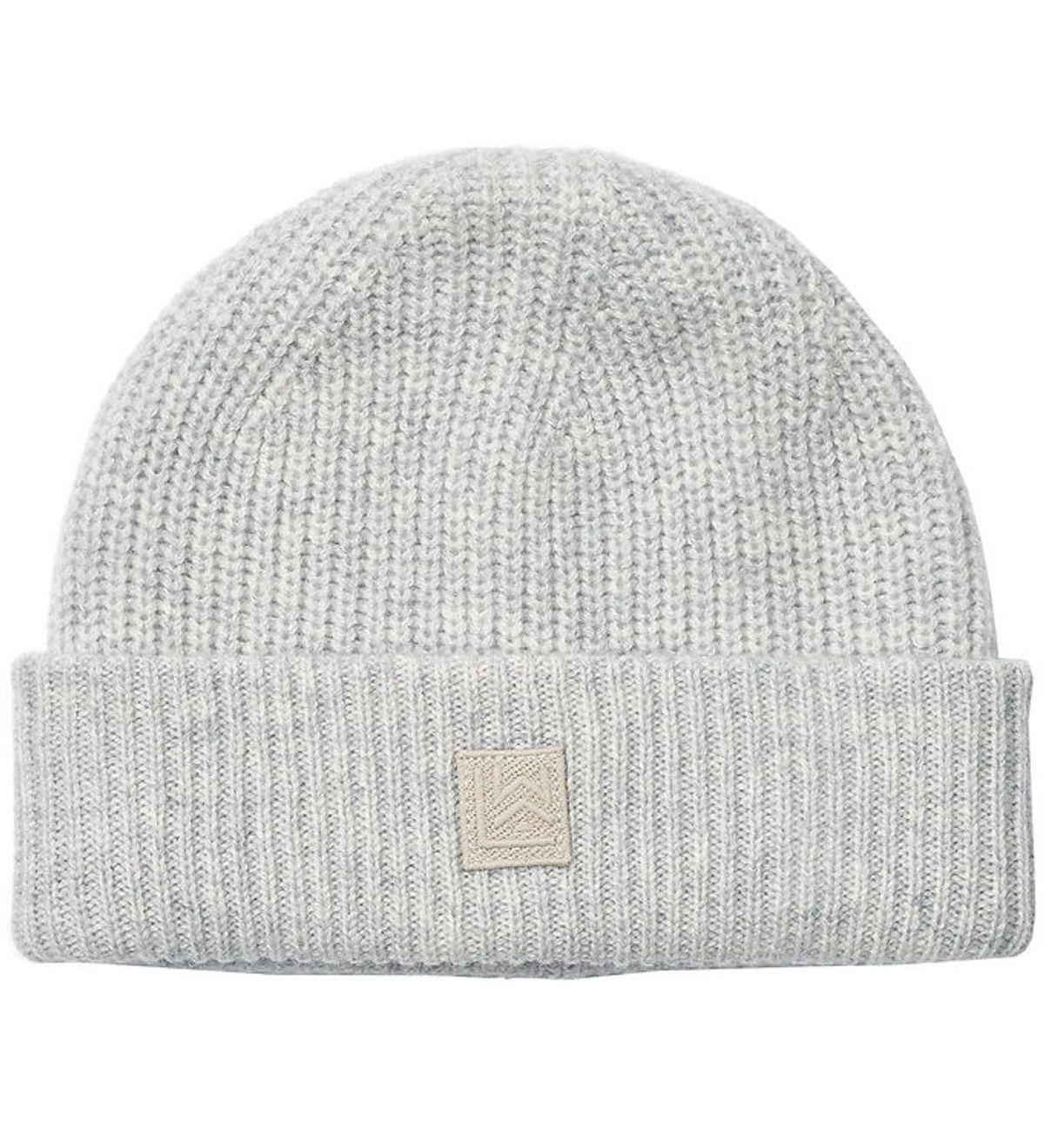 Liewood Hue - Strik - Beanie - Light Grey Melange