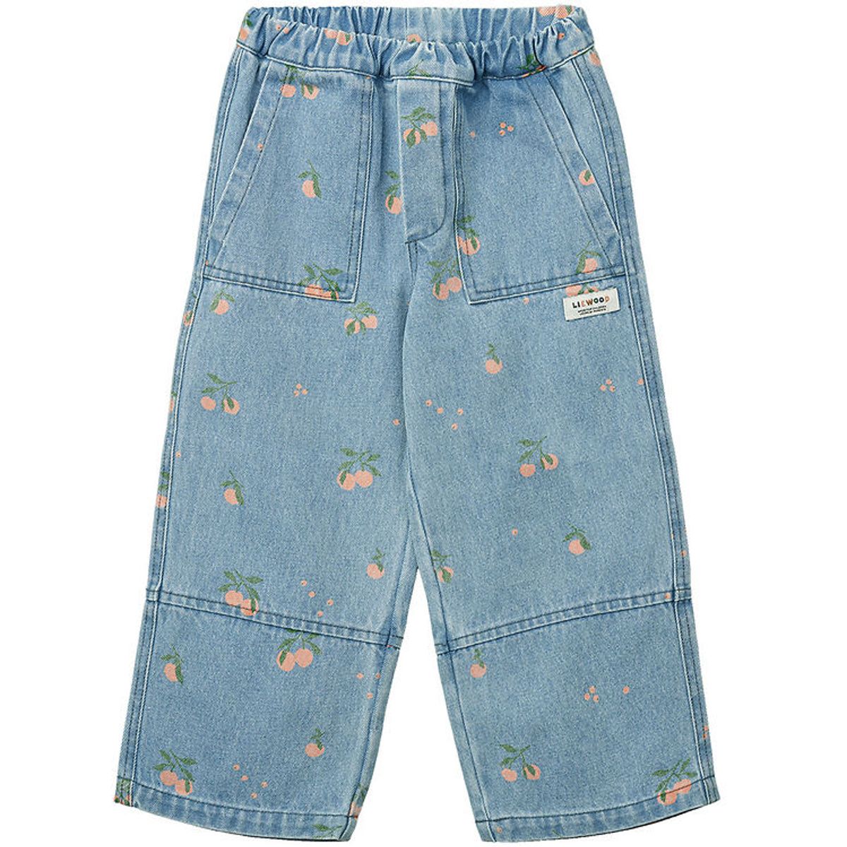 Liewood Jeans - Peach / Light blue denim