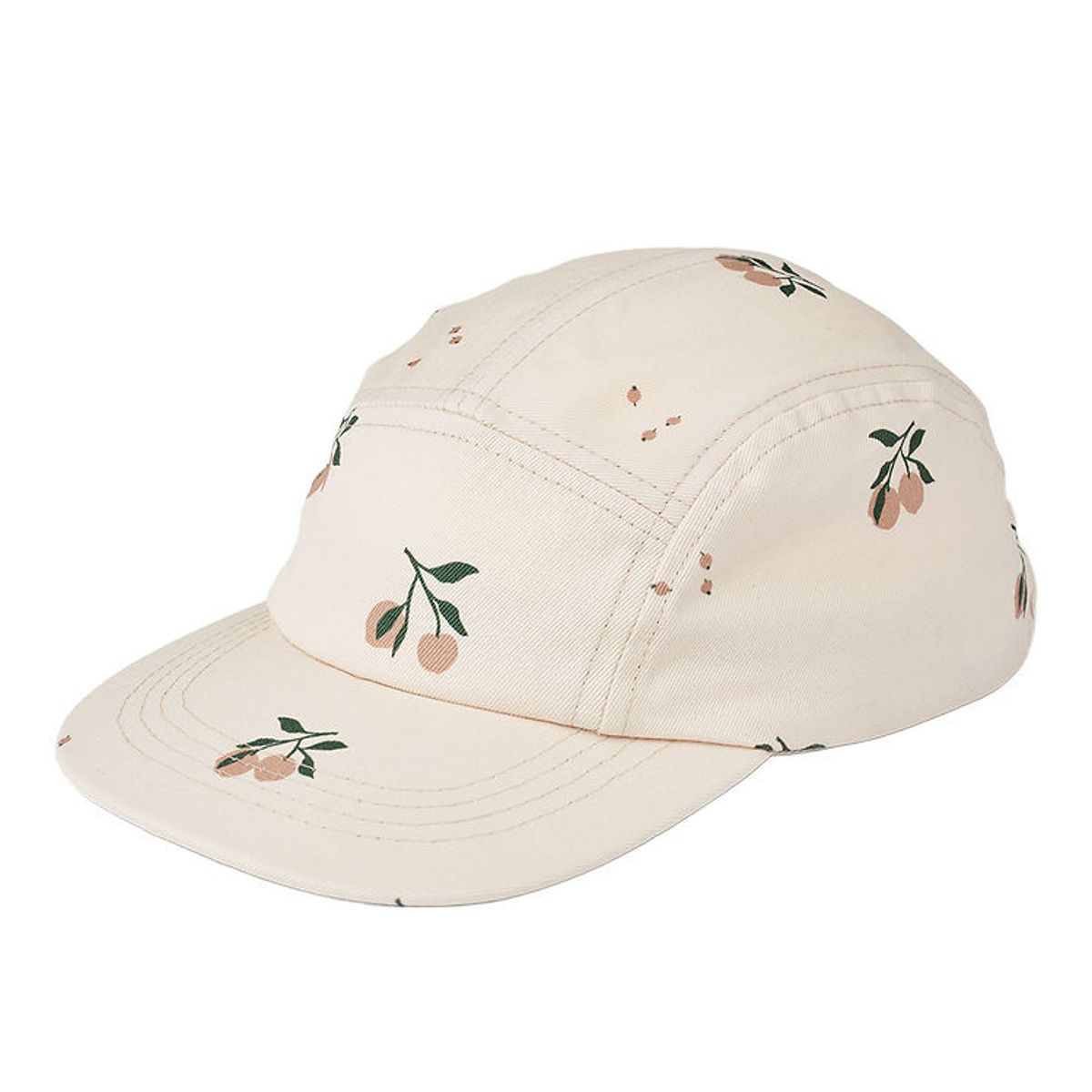 Liewood Kasket - Rory Printed Cap - Peach / Sea shell