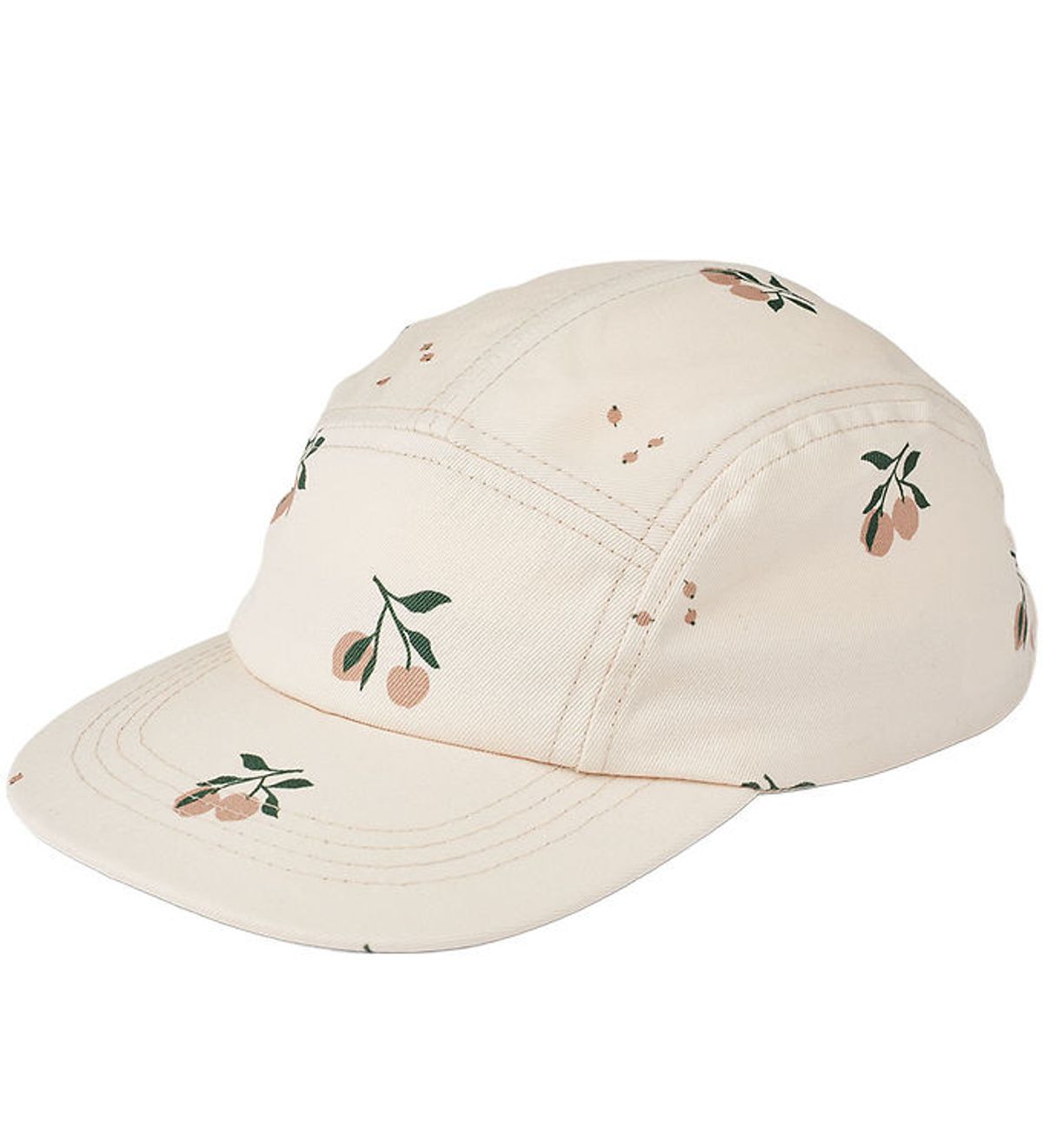 Liewood Kasket - Rory Printed Cap - Peach / Sea shell