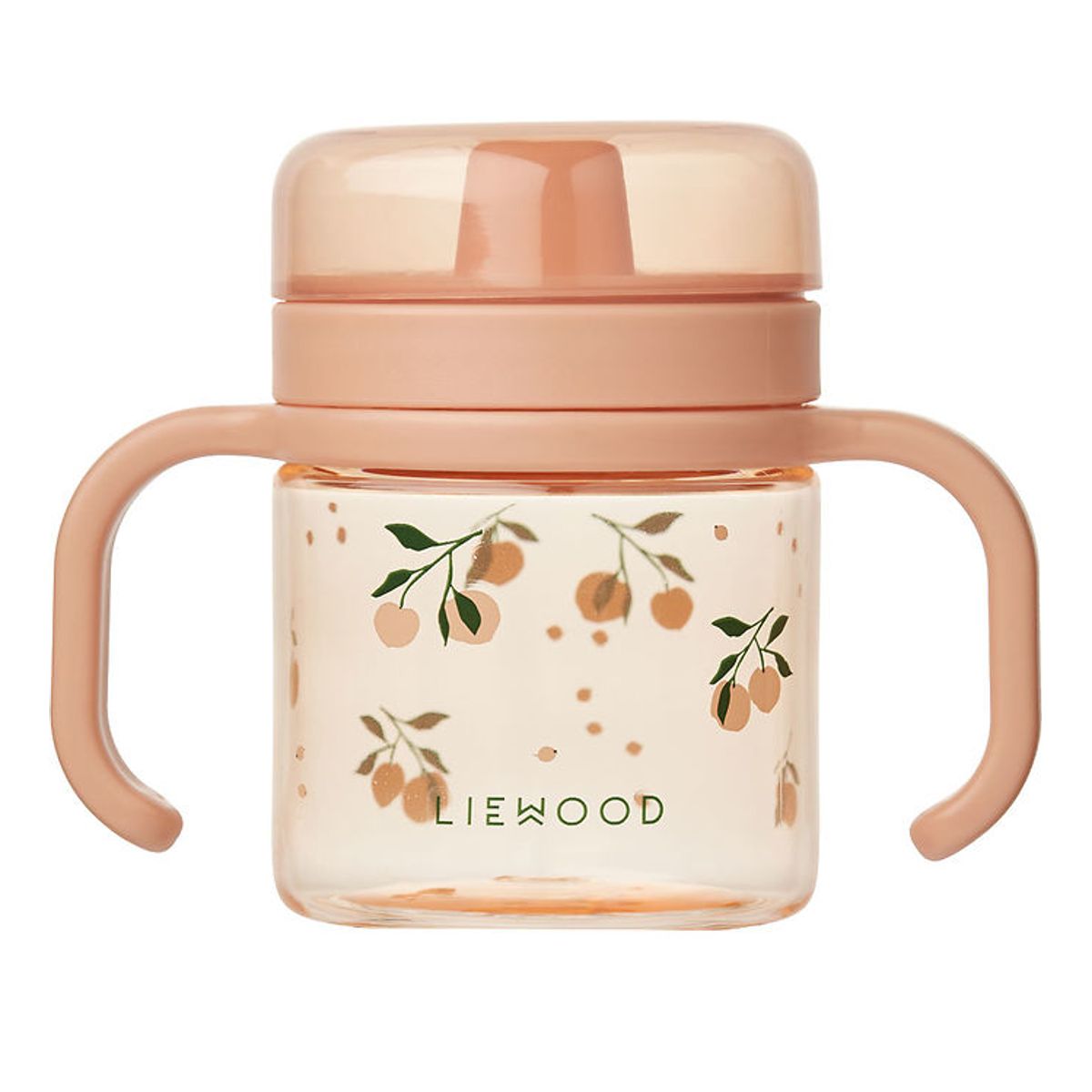 Liewood Kop m. Tud - 280 ml - Peach/Sea Shell