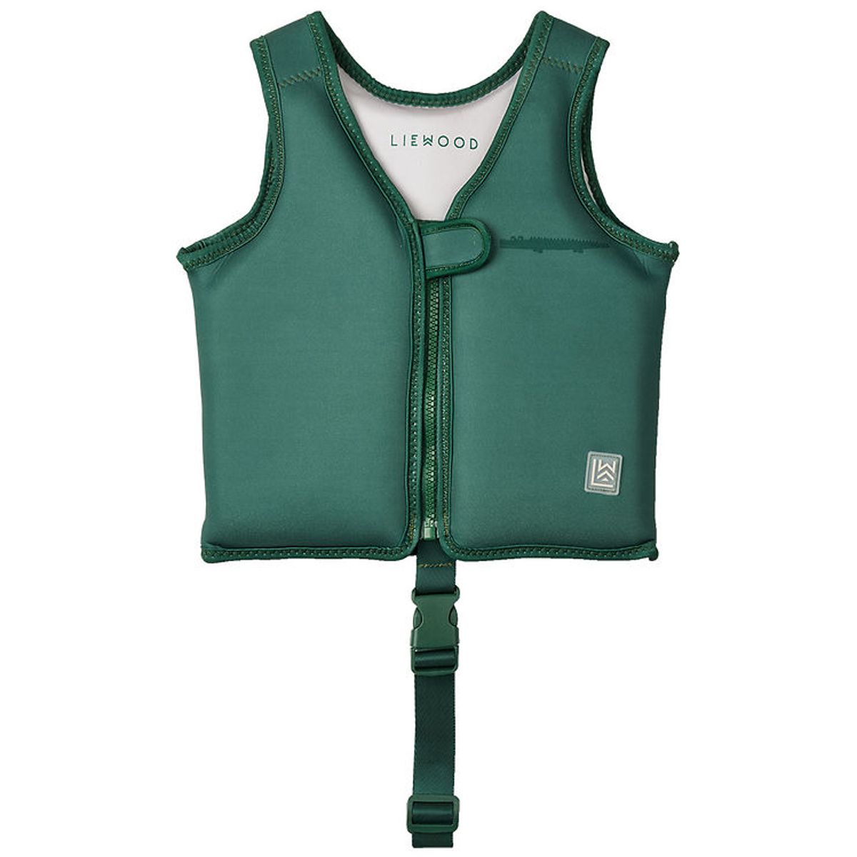 Liewood Svømmevest - 11-15 kg - Dove Crocodile - Garden Green