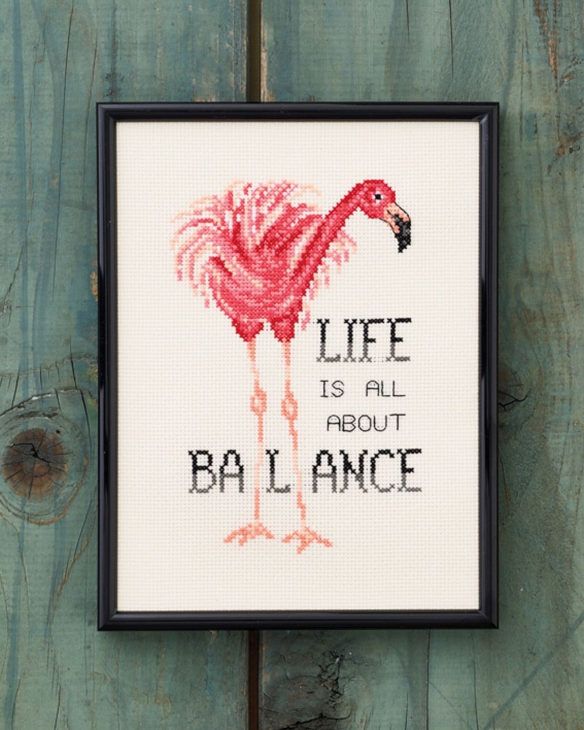 Life is all about balance - 18x24 cm