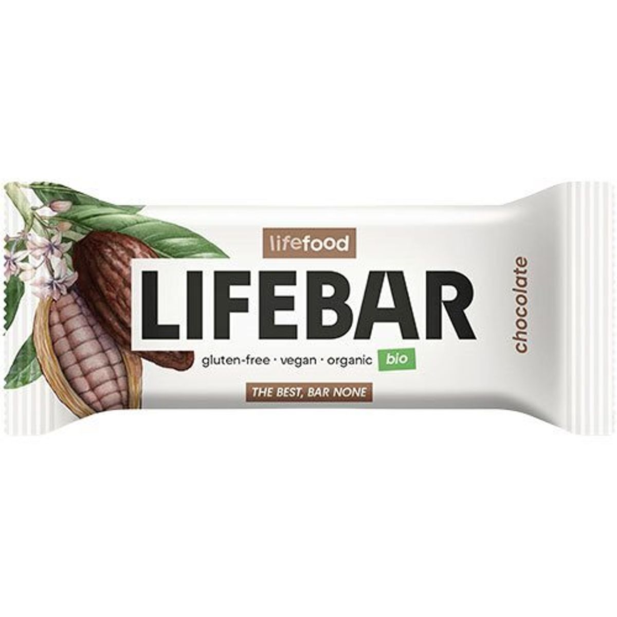 Lifebar Chocolate RAW Økologisk - 40 gram