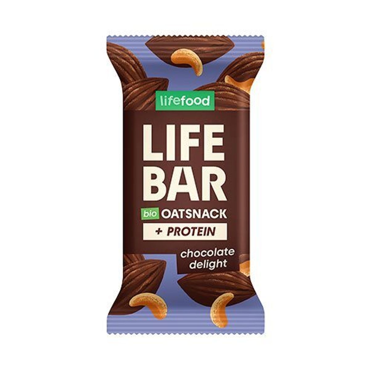 Lifefood Lifebar Havre Snack Protein Chocolate Delight Ø, 40g