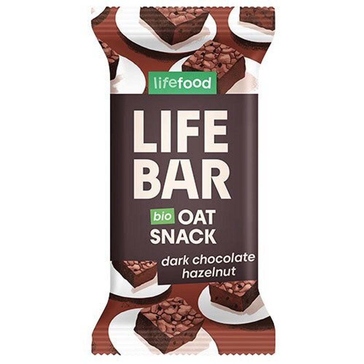 Lifefood LifeBar Havrebar Brownie Ø, 40g.