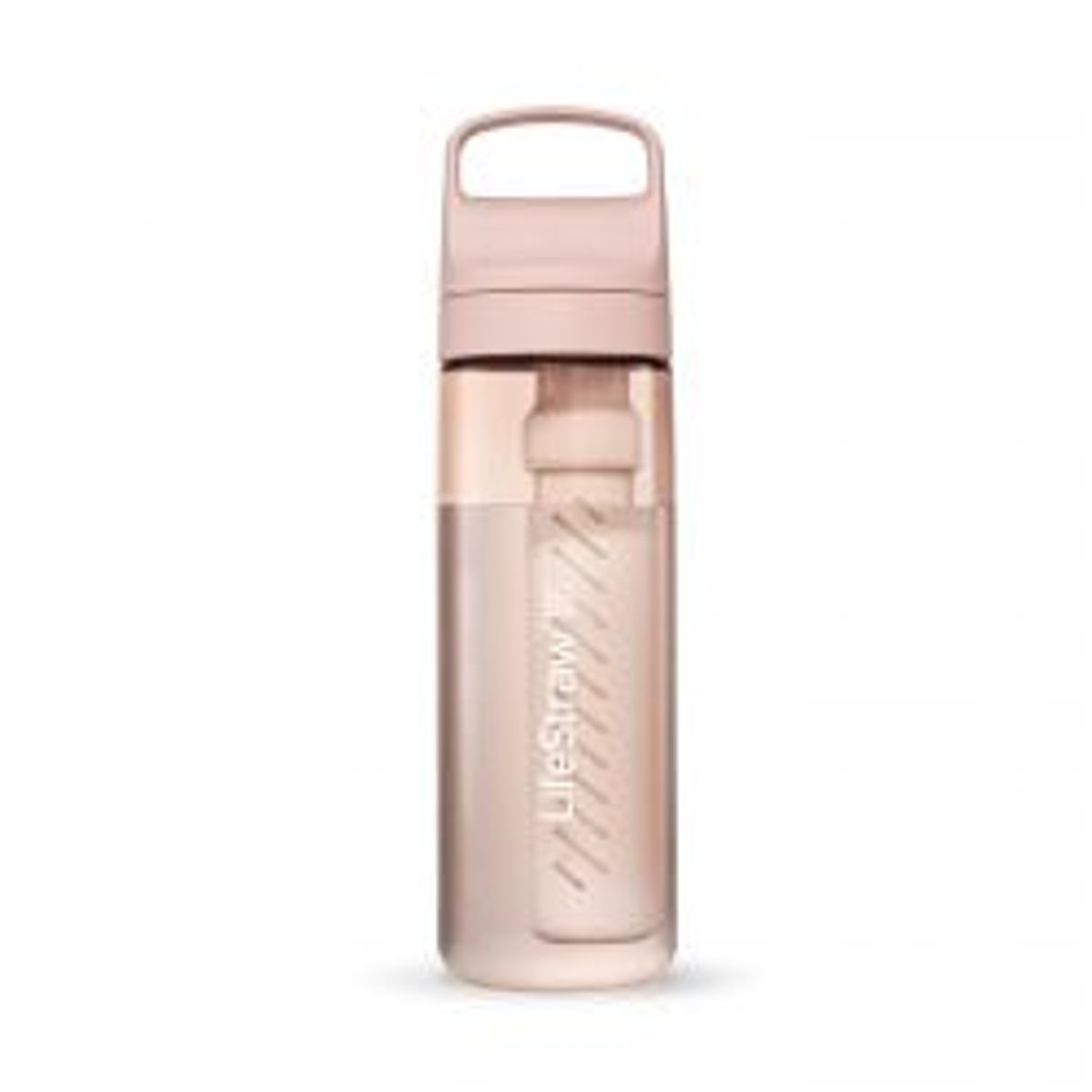 LifeStraw Go 2.0 Water Filter Bottle 22o - Cherry Blossom Pink - Str. .65L - Vandfilter