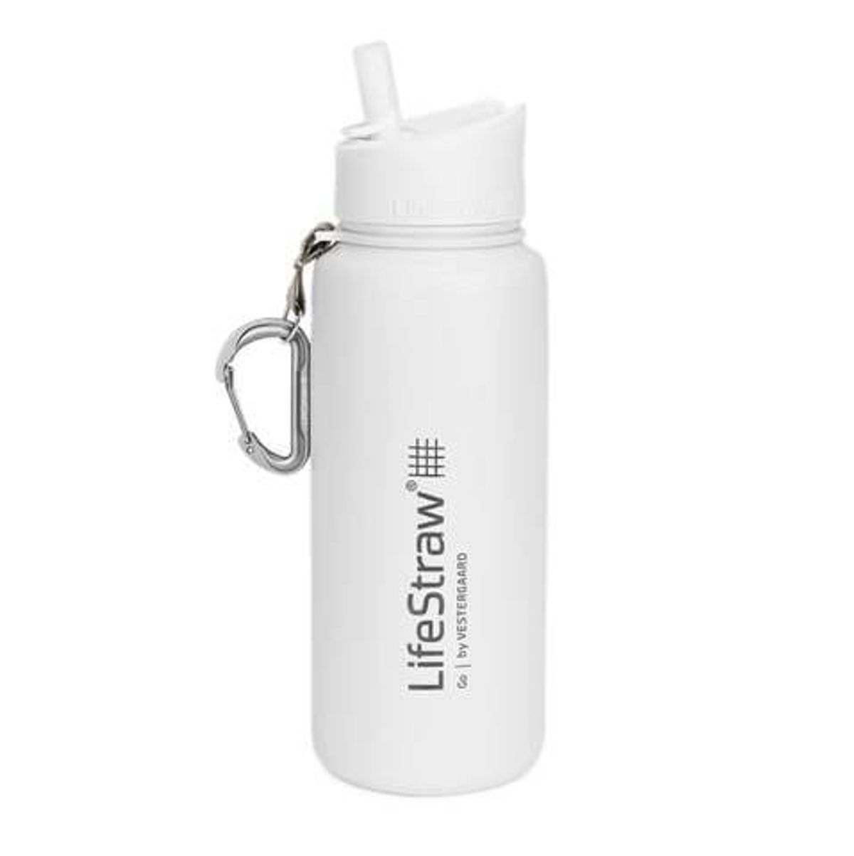 LifeStraw Go Rustfritstål Drikkedunk Hvid