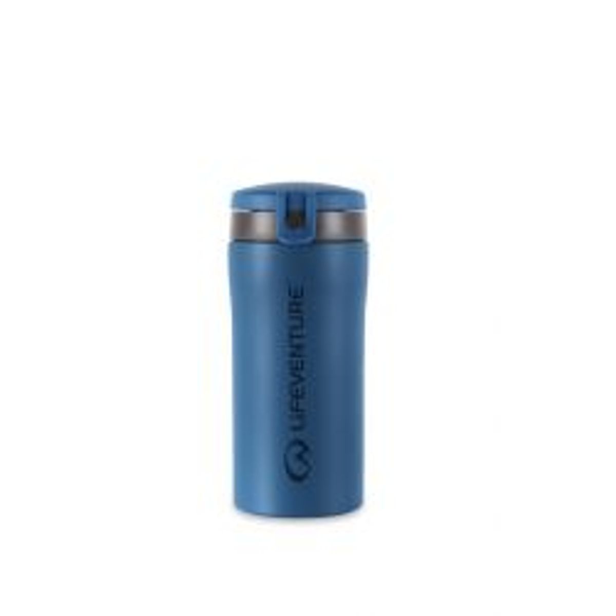 Lifeventure Flip-top Thermal Mug, Matt Cobalt - Termokrus