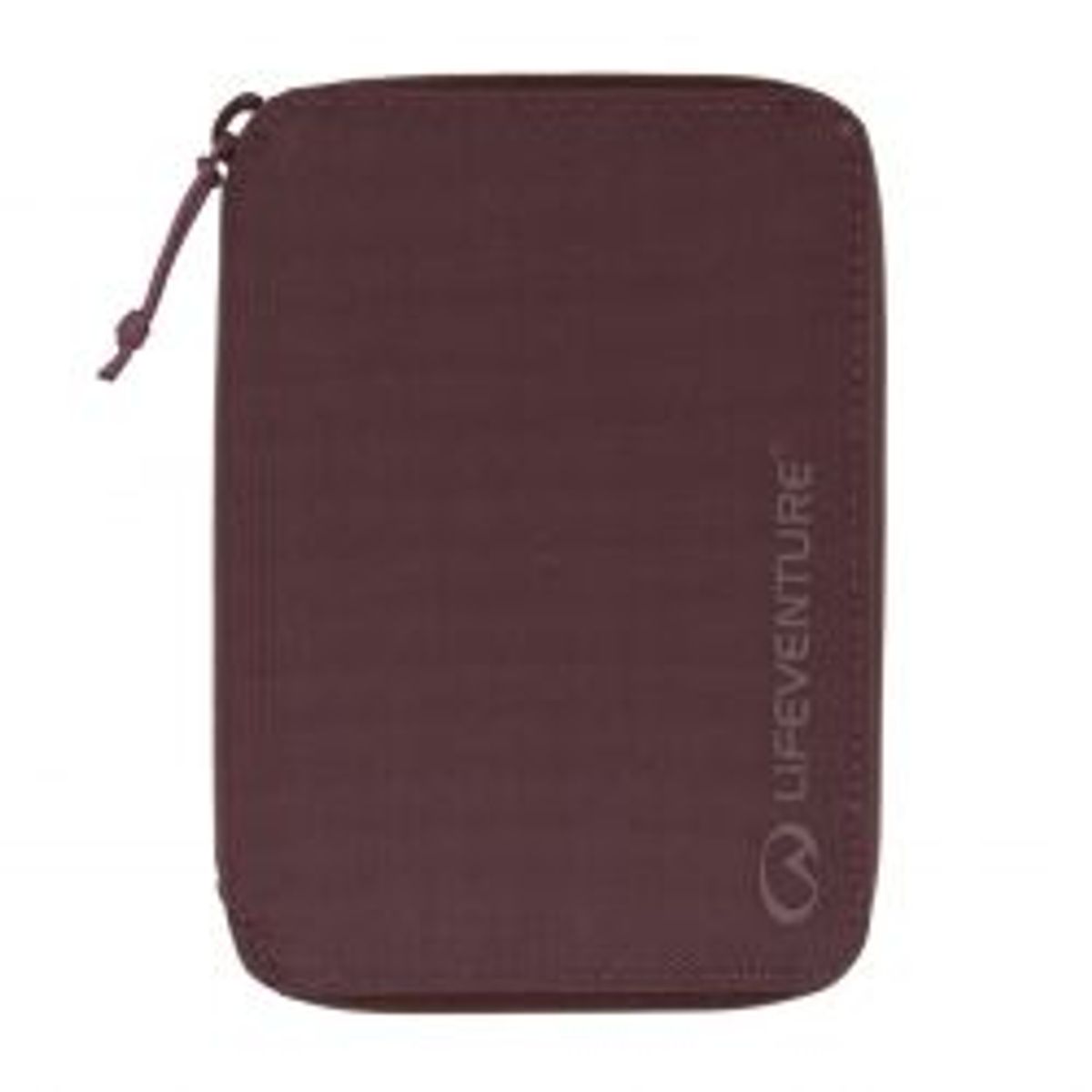 Lifeventure Rfid Mini Travel Wallet, Recycled, Plum - Pung