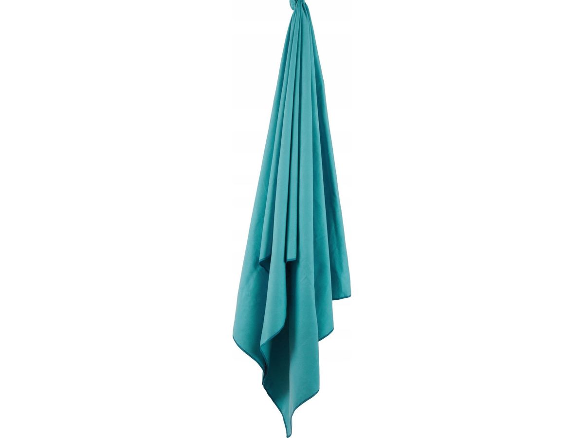 Lifeventure Soft Fibre Recycled Travel Towel Teal L - L