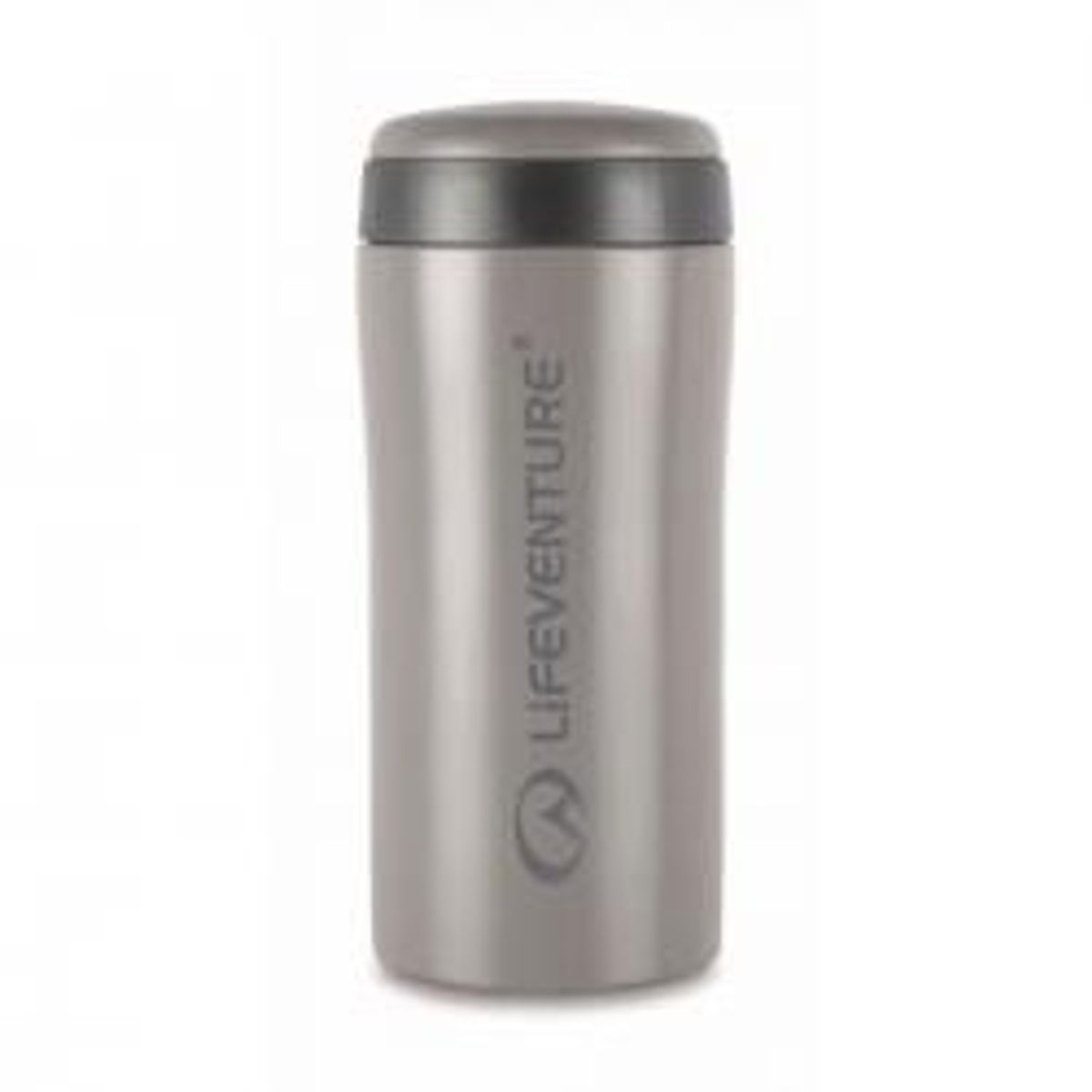 Lifeventure Thermal Mug - 300ml - Matt Grey - Str. Stk. - Termoflaske