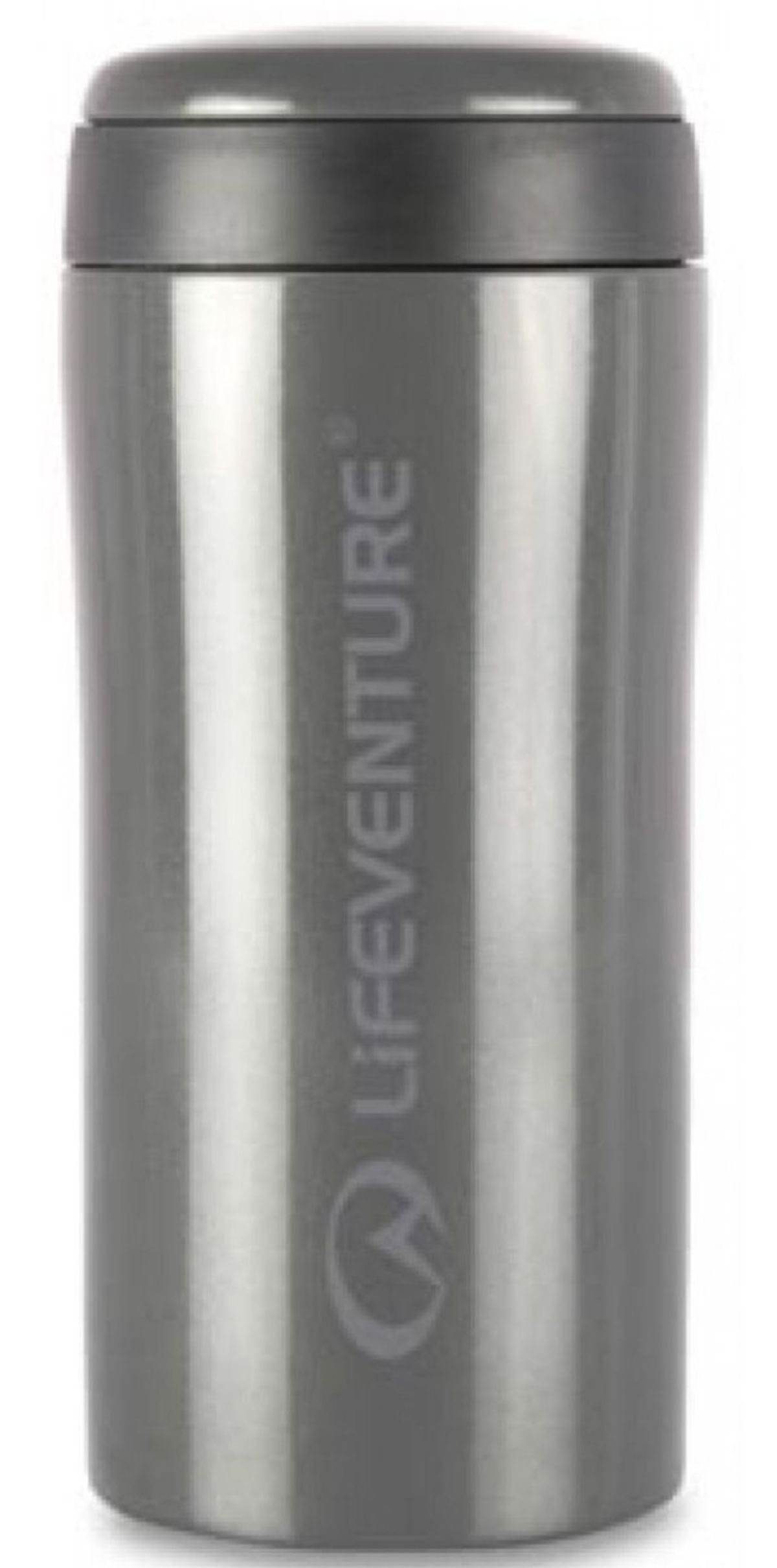 Lifeventure thermal mug stainless steel tungsten grå 300ml