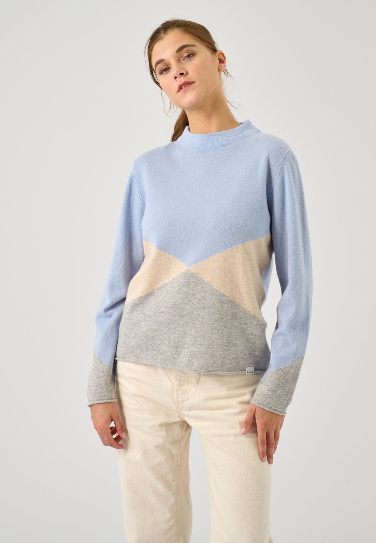 Lifilica - Light Blue Melange - Bluse - Xl