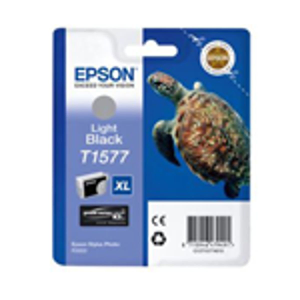 Light Black blækpatron T1577 - Epson - 25,9ml