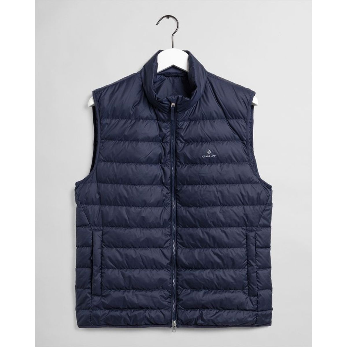 LIGHT DOWN GILET EVENING BLUE